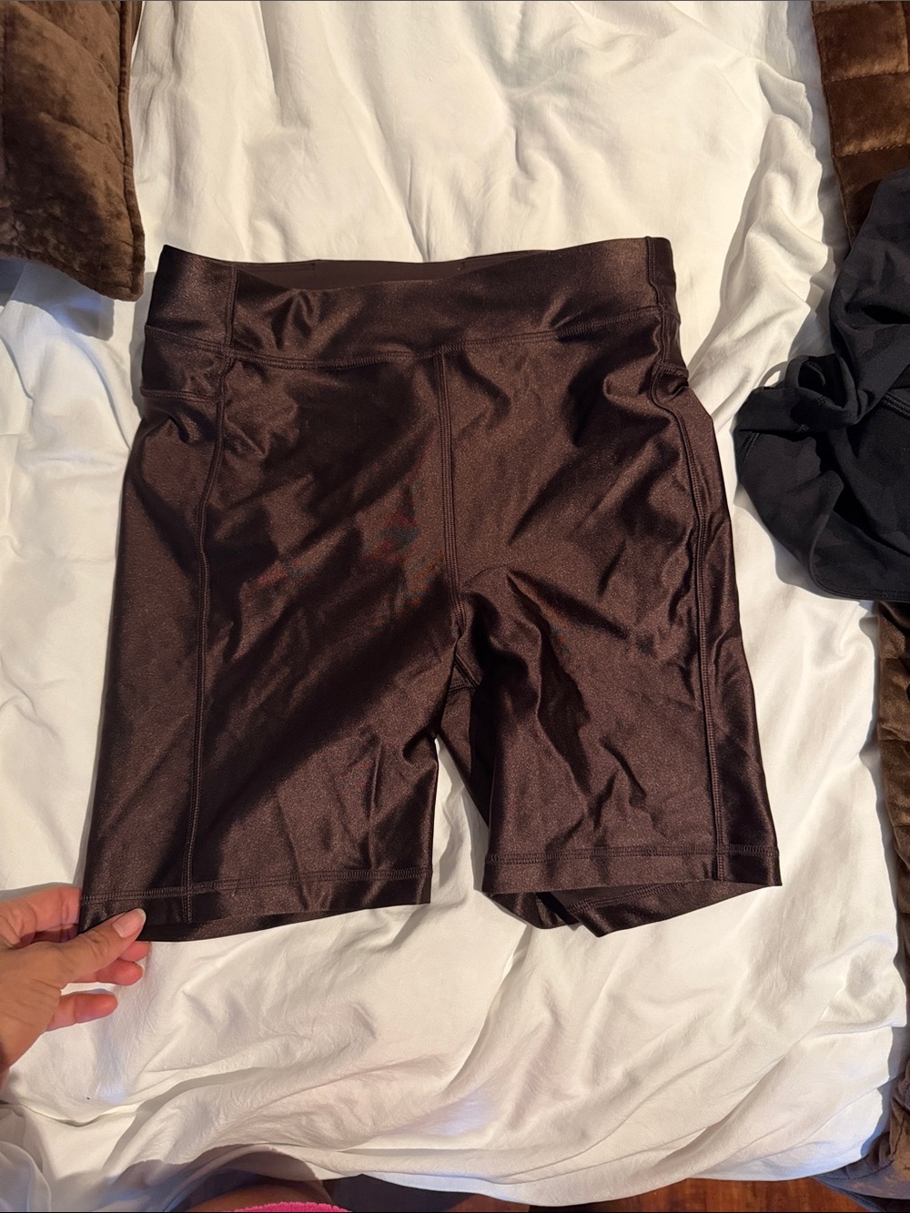 Everyday lululemon High-Waist Bike Shorts in Dark Brown